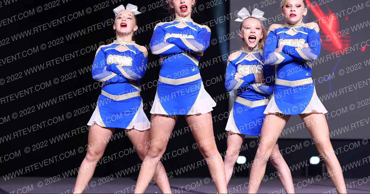 Gold Medal Gems Amethyst · Rockstar CheerAPalooza