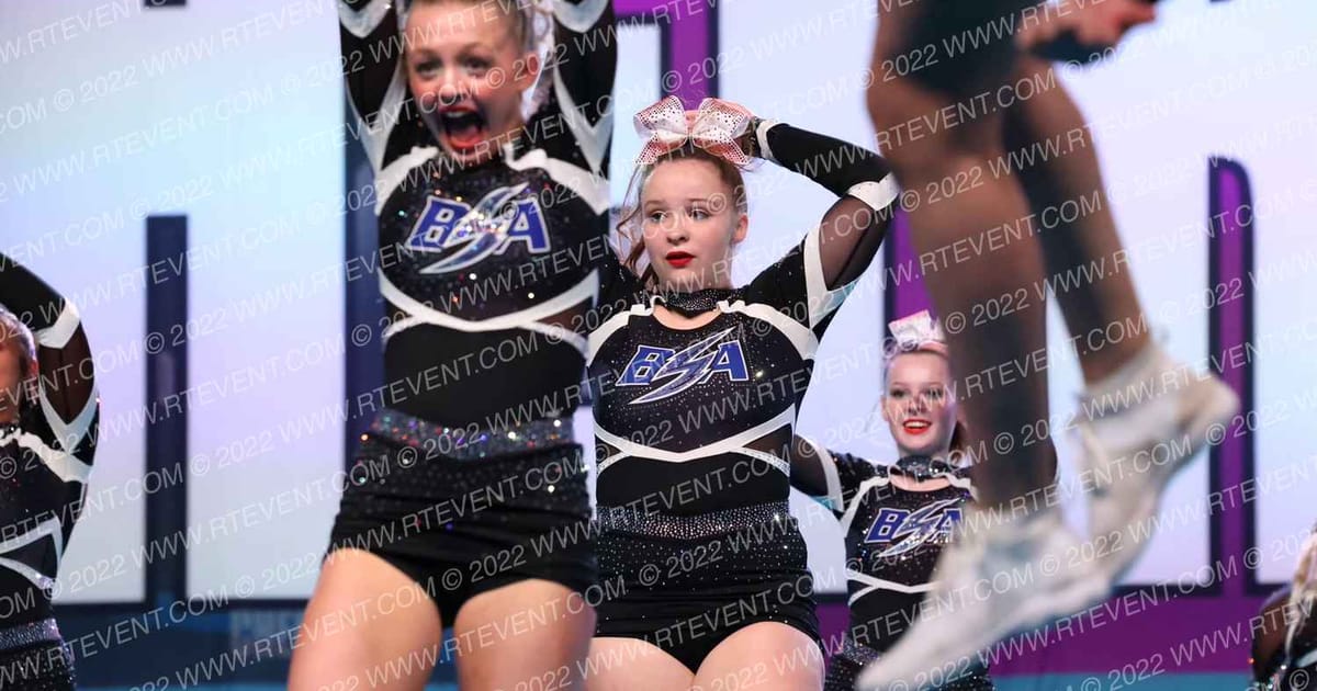 Blue Storm Athletics AQUA5 · CHEERSPORT Nationals