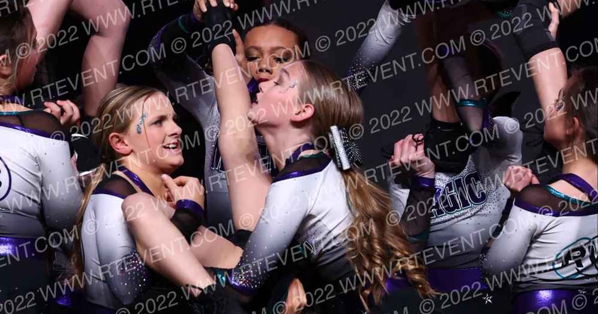 RVC Academy Blackout · Rockstar CheerAPalooza