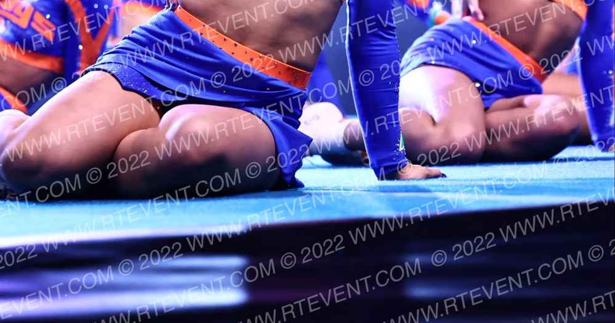 The Stingray Allstars Orange · CHEERSPORT Nationals