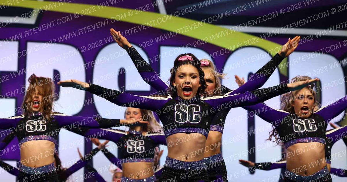 South Coast Cheer Blush · CHEERSPORT Nationals