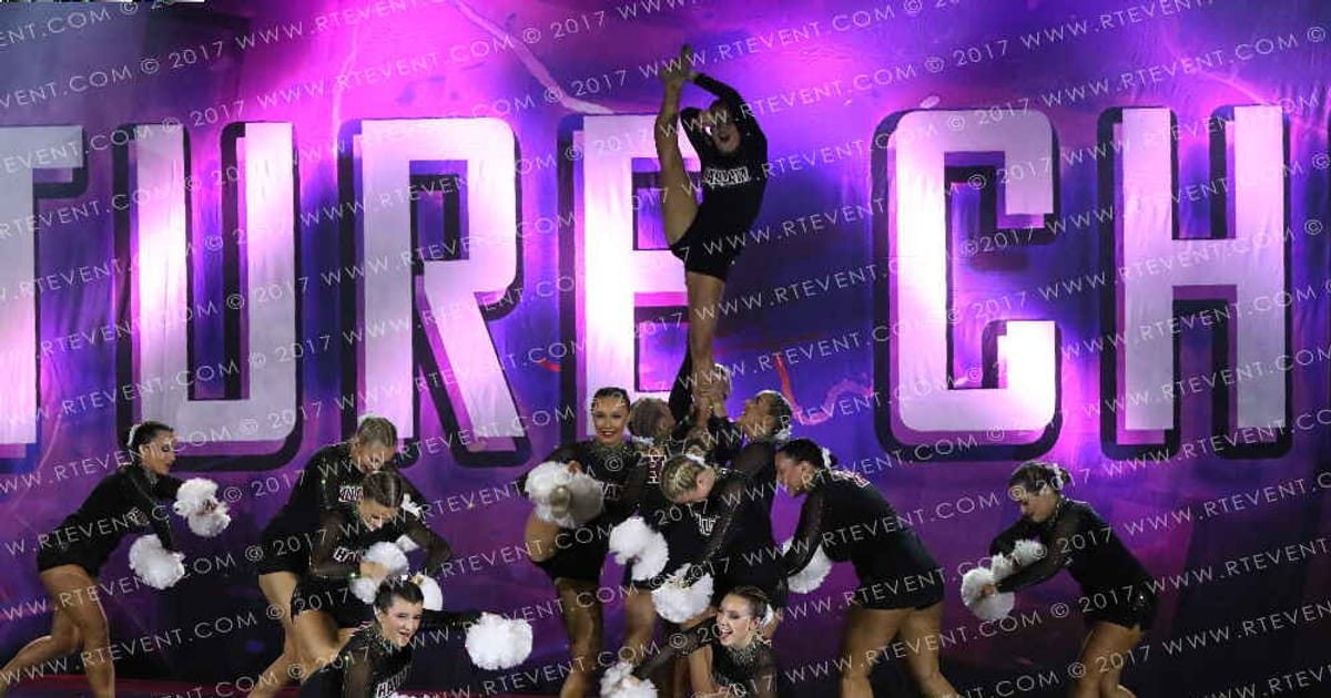 Hallam Cheer and Dance Opal · Heart of England UK University Nationals