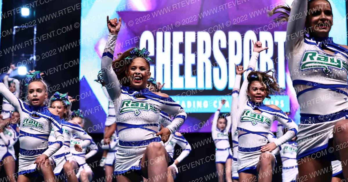 The Stingray Allstars Green · CHEERSPORT Nationals