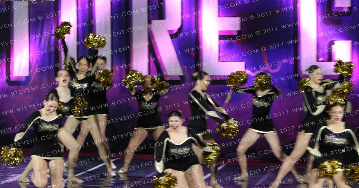 Glasgow University Cheerleaders Legacy · Heart of England UK University Nationals
