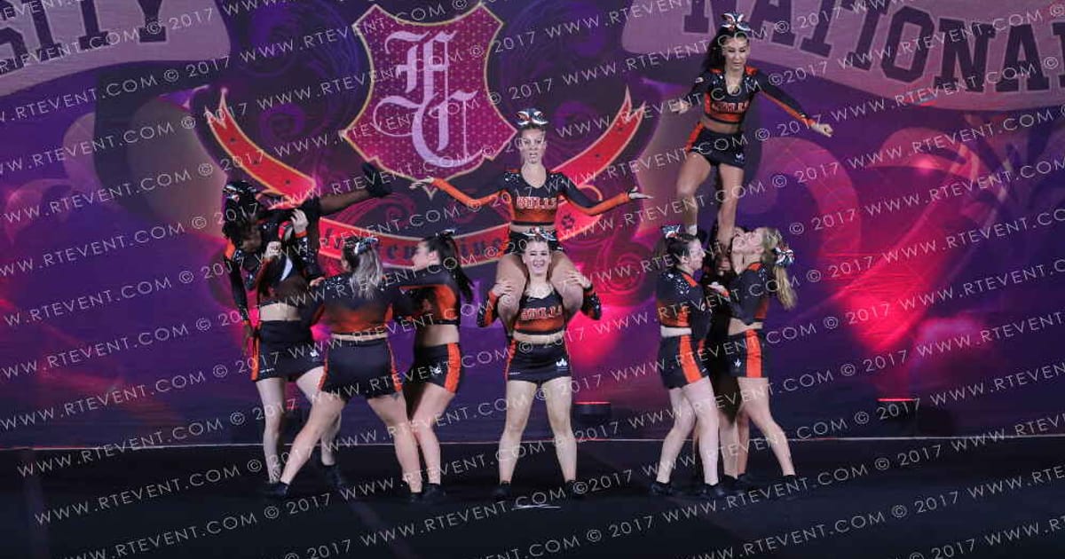Bedfordshire Bulls Small University All Girl Level 2 · Heart of England UK University Nationals