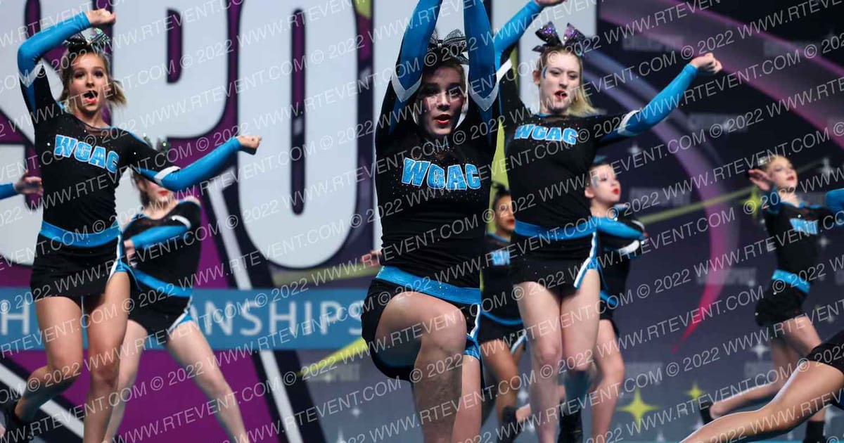 West Georgia Athletics Cheerleading Junior Midnight · CHEERSPORT Nationals