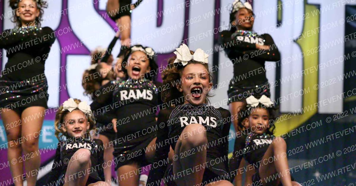 RAMS All Stars SMOKE · CHEERSPORT Nationals
