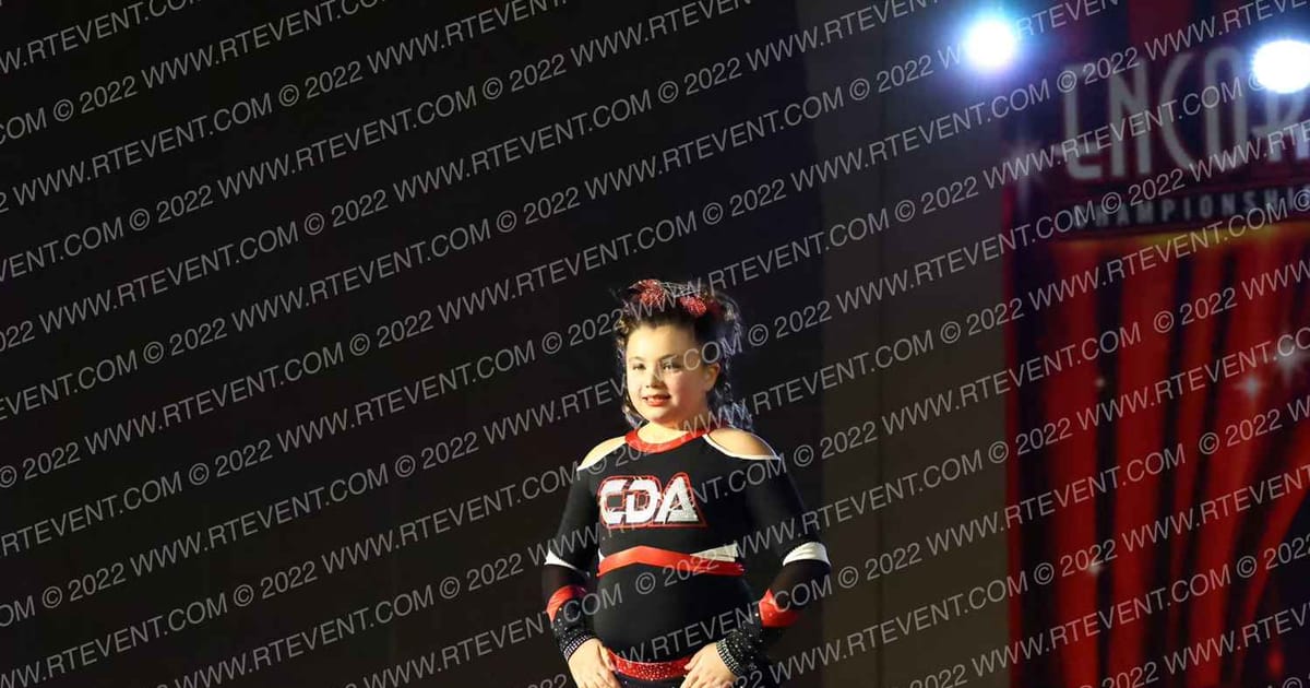 Cheer Dynamics All Stars black diamonds · Encore Philly Showdown