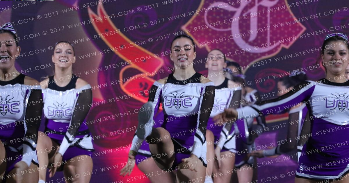 UMC Cheerleading Sting · Heart of England UK University Nationals