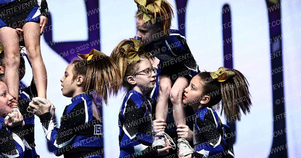 Island Allstars Golden Rays-EXH · CHEERSPORT Nationals