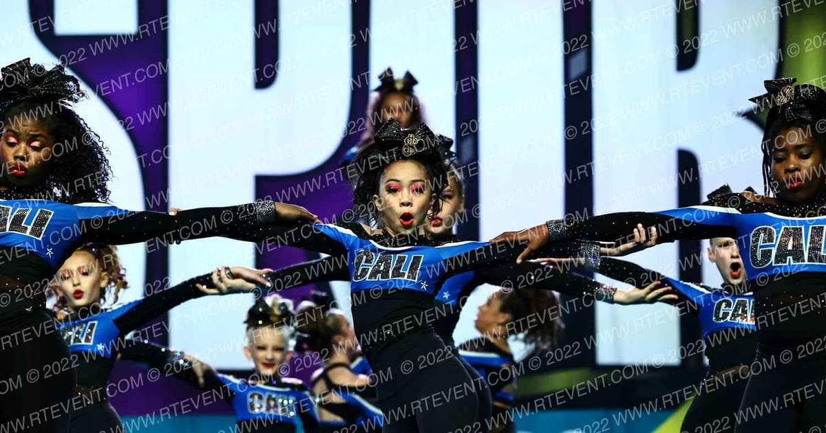 The California All Stars-Las Vegas Lady Money · CHEERSPORT Nationals