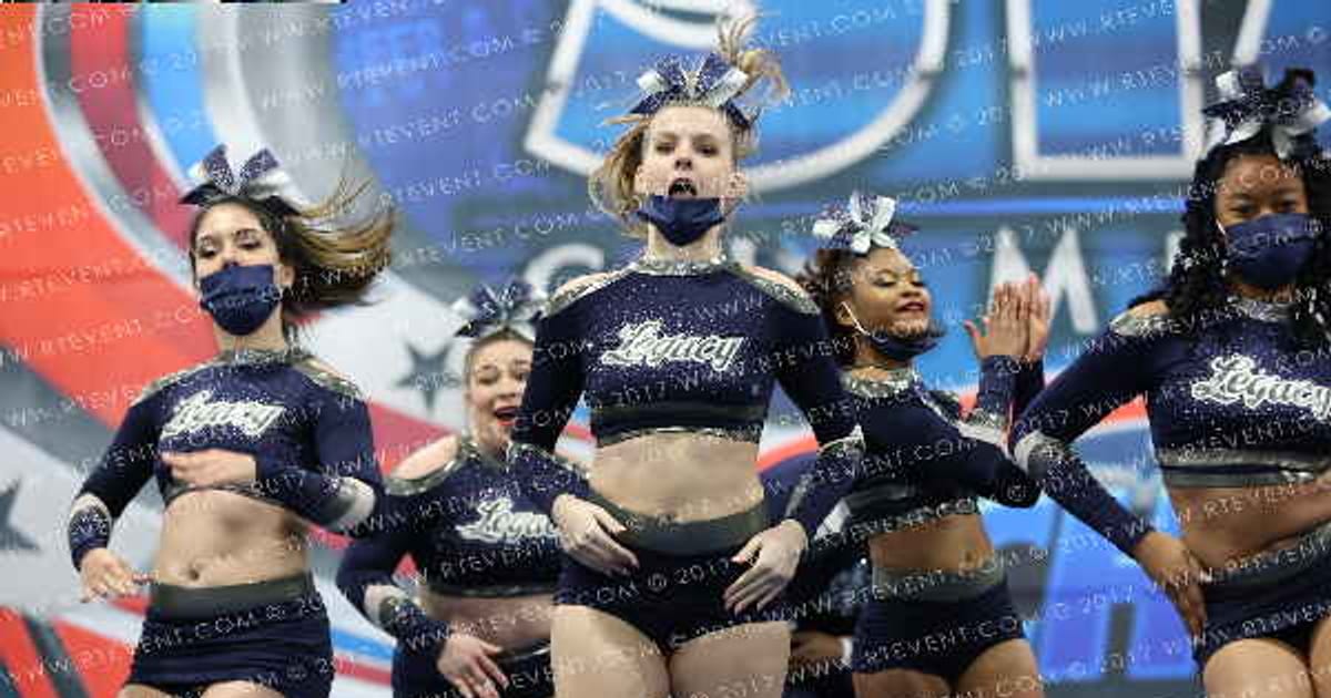 Cheer4U Athletics LAX Legacy · CA State Championships Ontario