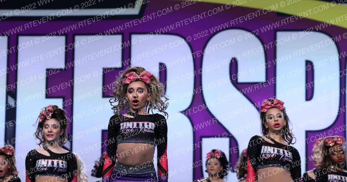 United Rock Nation All Stars Glam Girls · CHEERSPORT Nationals