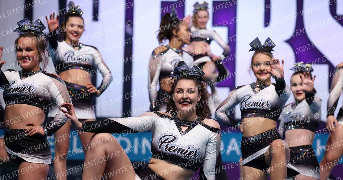 Premier Athletics Columbia WOLF PAC- MIDNIGHT · CHEERSPORT Nationals