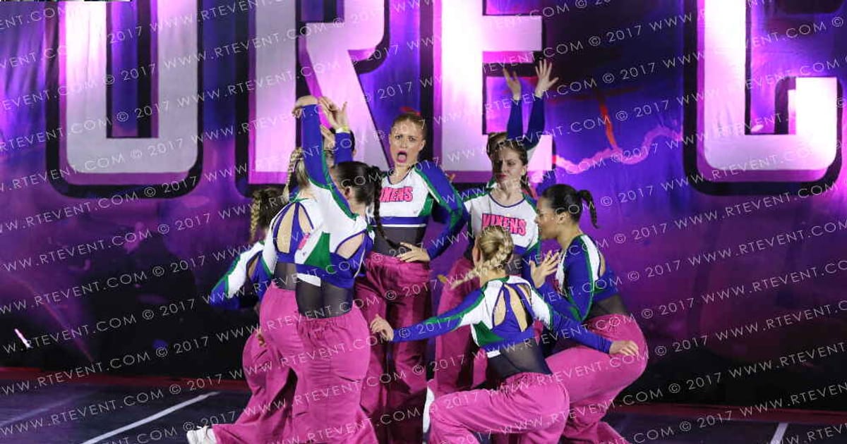 EUCD Vixens Impulse · Heart of England UK University Nationals