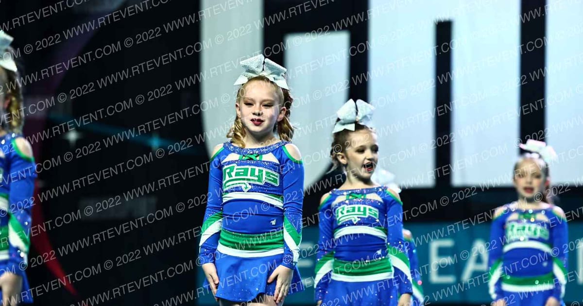 The Stingray Allstars Rainbow Rays · CHEERSPORT Nationals
