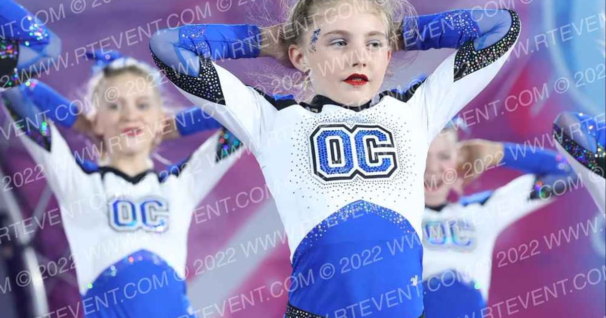 Oxford Cheer Hammerhead Sharks · Glow Tour Biloxi