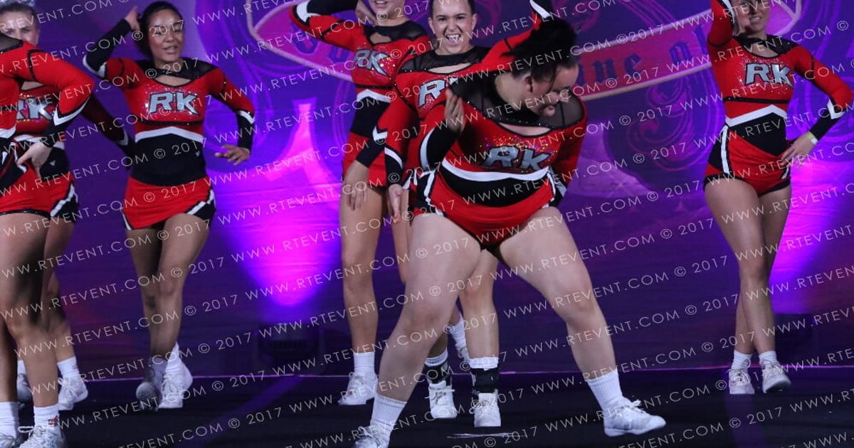 Reading Knights Cheerleading Lithium · Heart of England UK University Nationals
