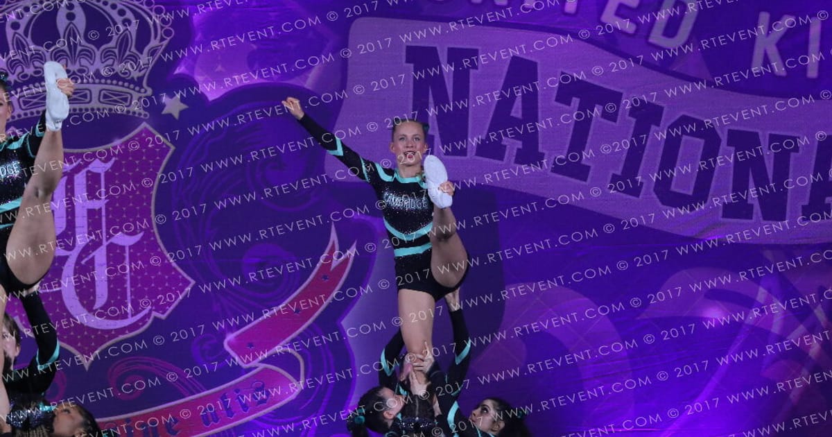 Cambridge University Cheerleading Lions Electric · Heart of England UK University Nationals