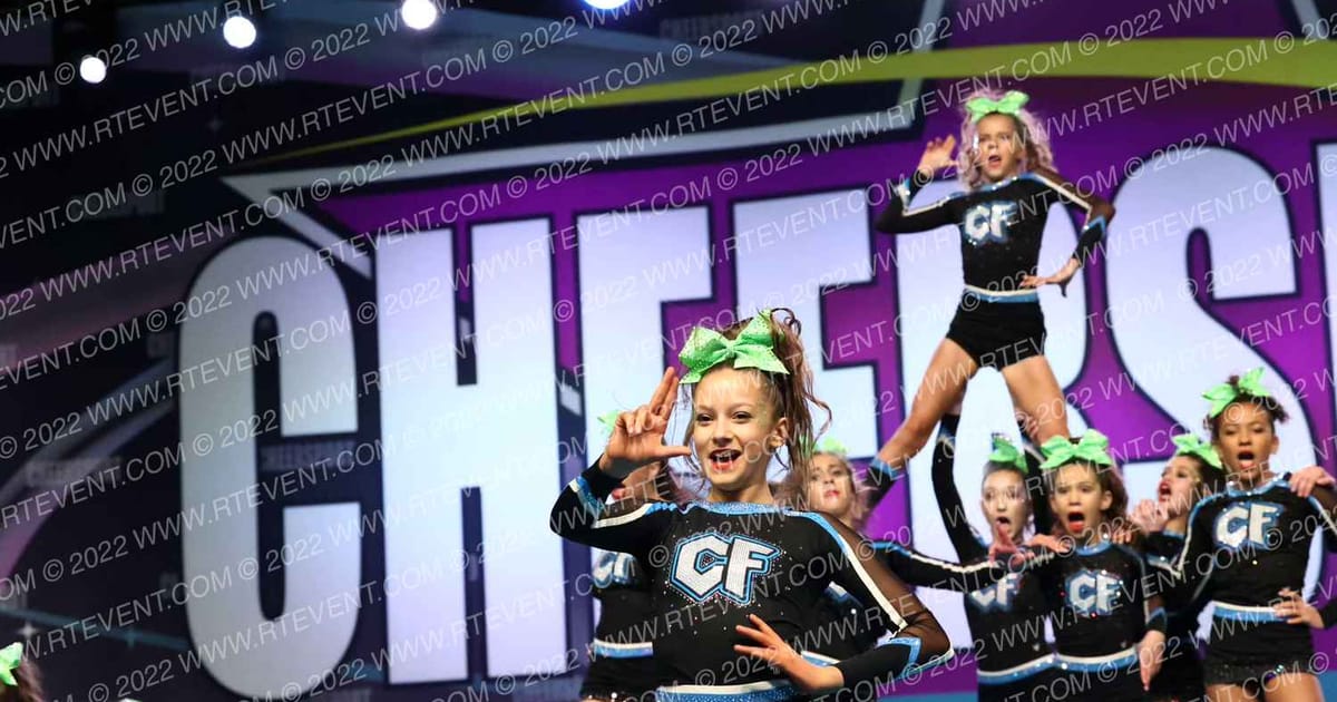 Louisiana Cheer Force Lime · CHEERSPORT Nationals