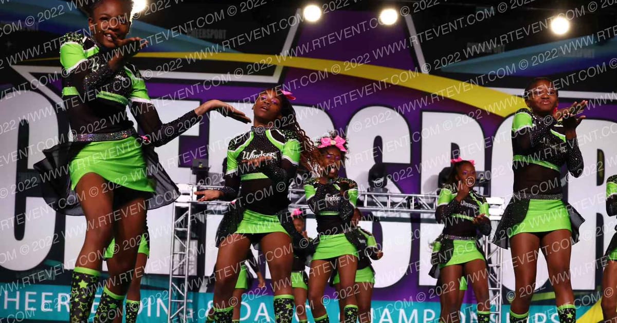 Windsor Knights Elite WKE Willie Wonka · CHEERSPORT Nationals