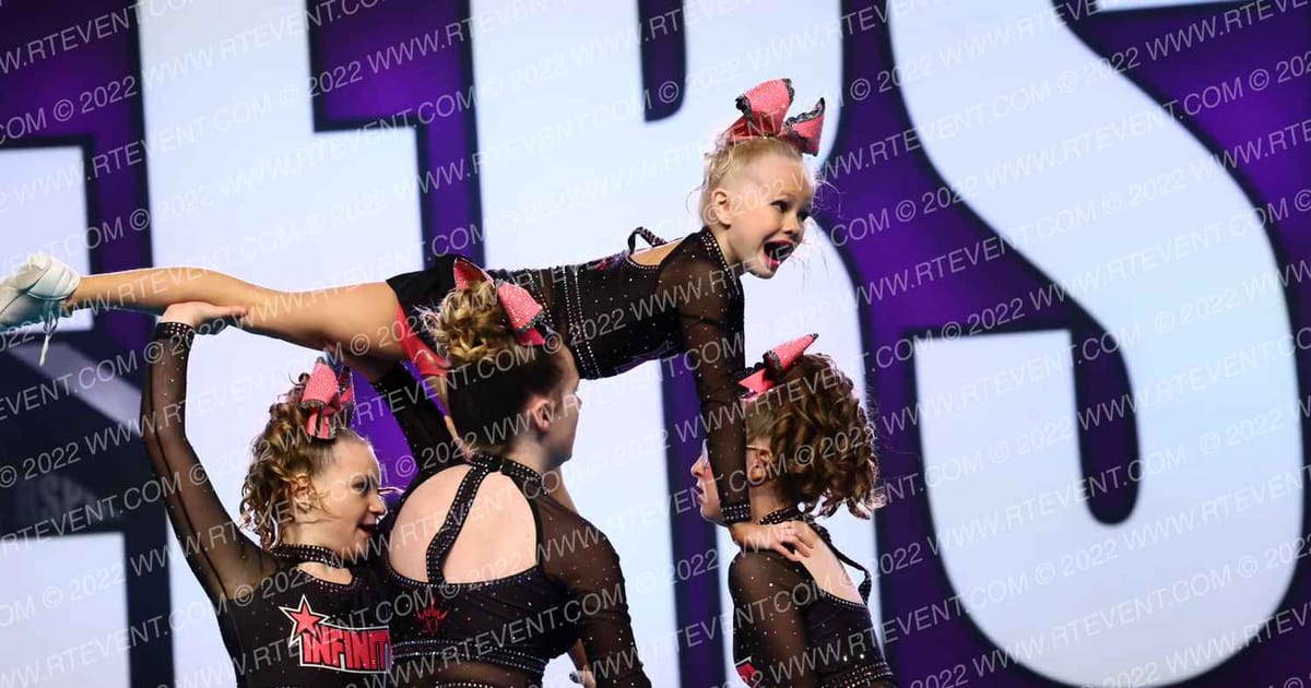 Infinity Allstars Pink Pearls · CHEERSPORT Nationals