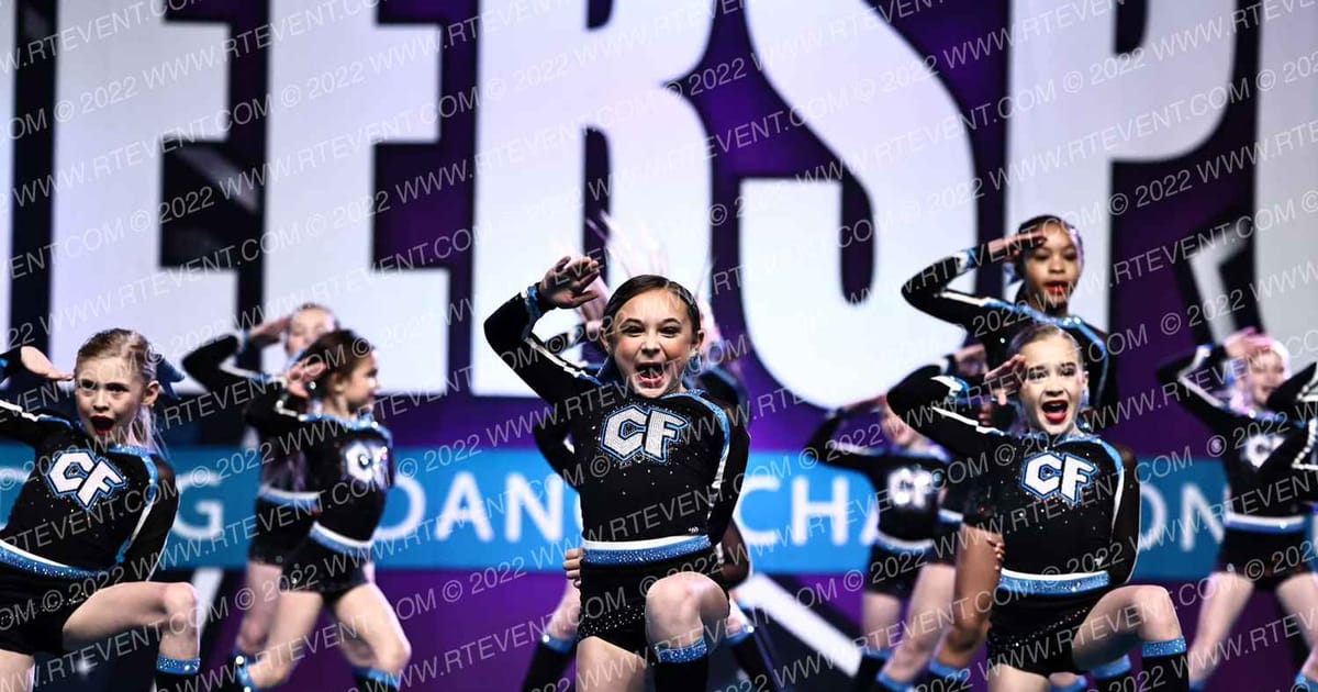 Louisiana Cheer Force Baby Blue · CHEERSPORT Nationals
