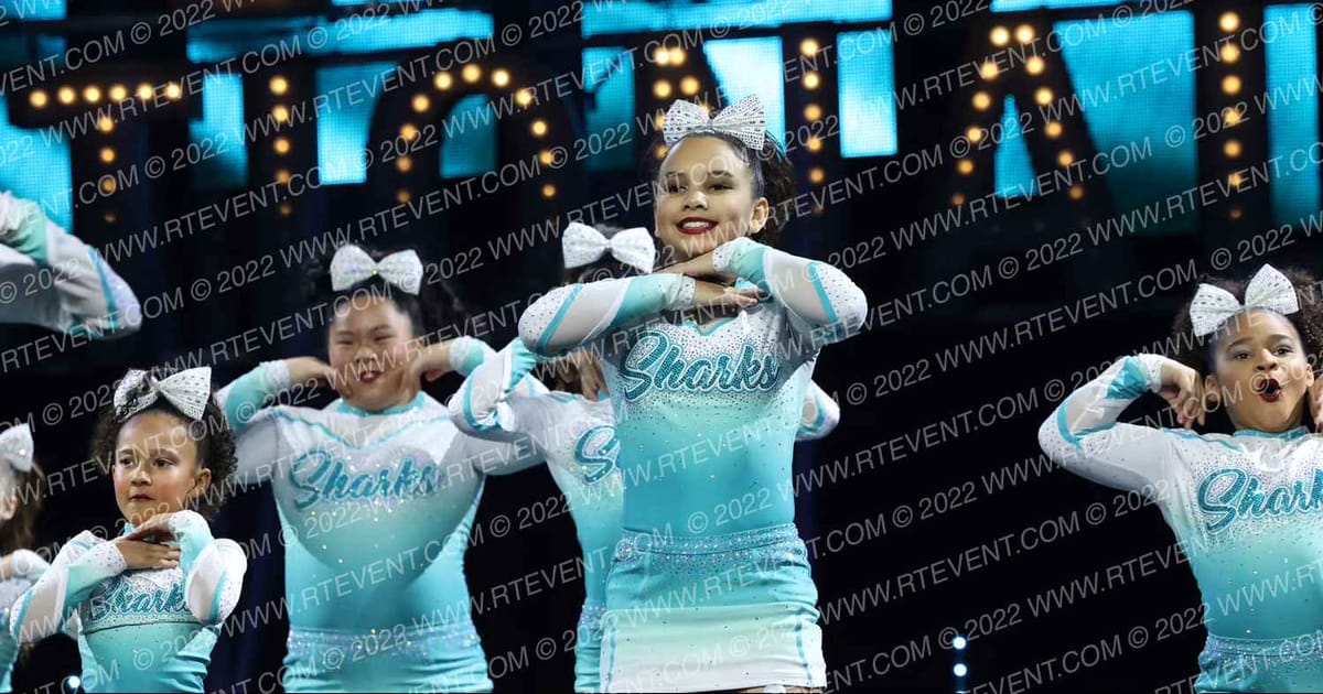 CHEER SPORT SHARKS SURFER GIRLS NA · AS Nationals