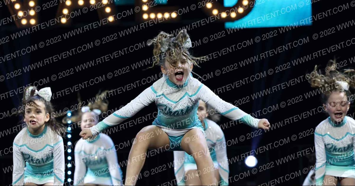 CHEER SPORT SHARKS MINI MAGNIFICENT NA · AS Nationals