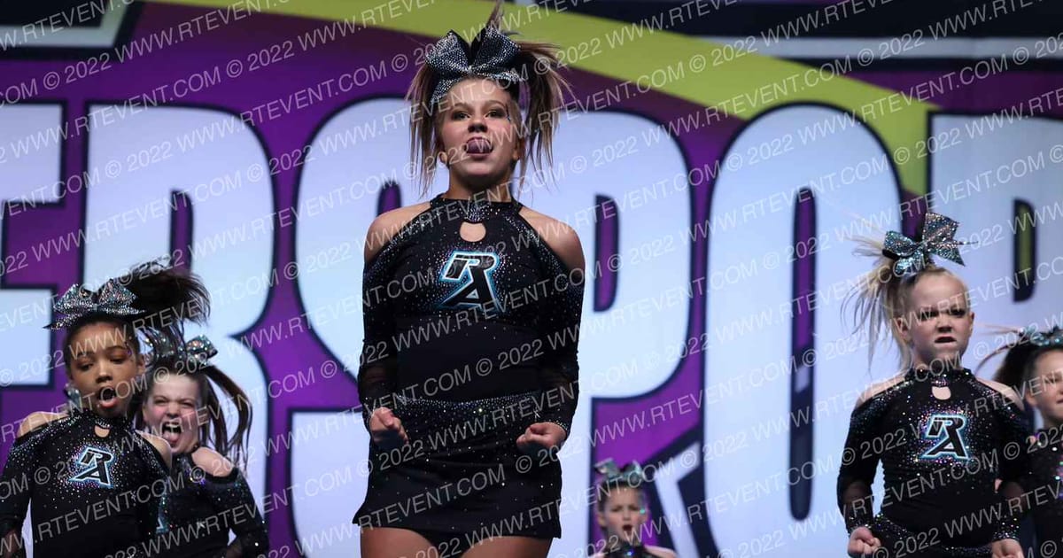 Revolution Athletics Allstars BLACKOUT · CHEERSPORT Nationals