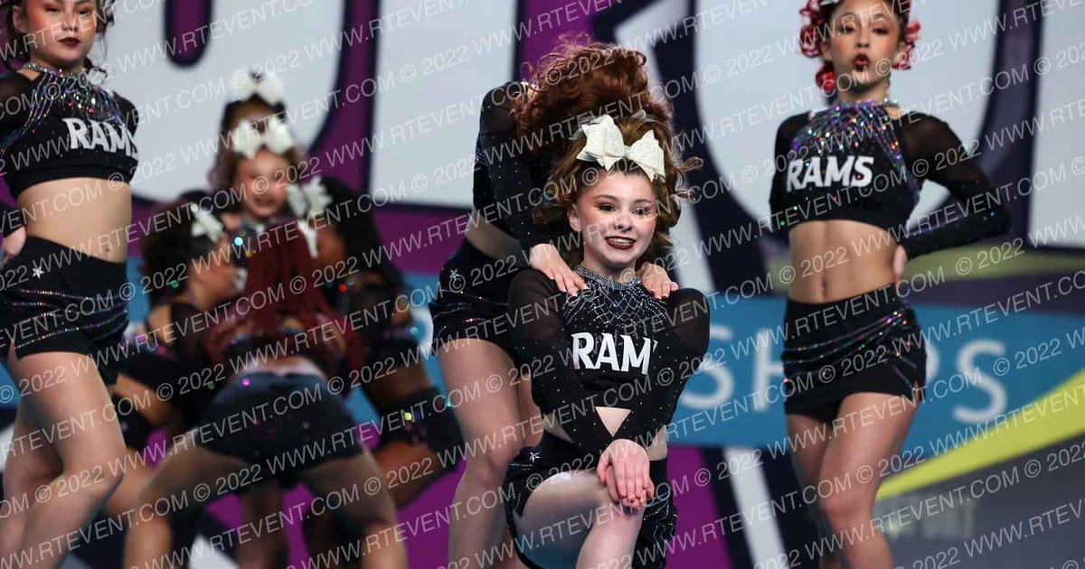 RAMS All Stars INFERNO · CHEERSPORT Nationals