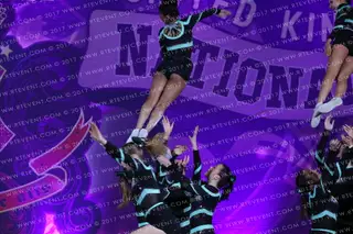 Cambridge University Cheerleading Lions Blues