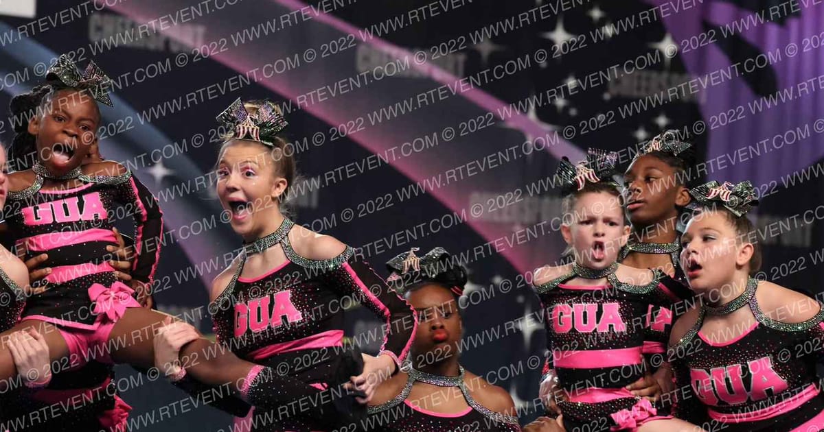 GU Allstars PINK GLORY · CHEERSPORT Nationals