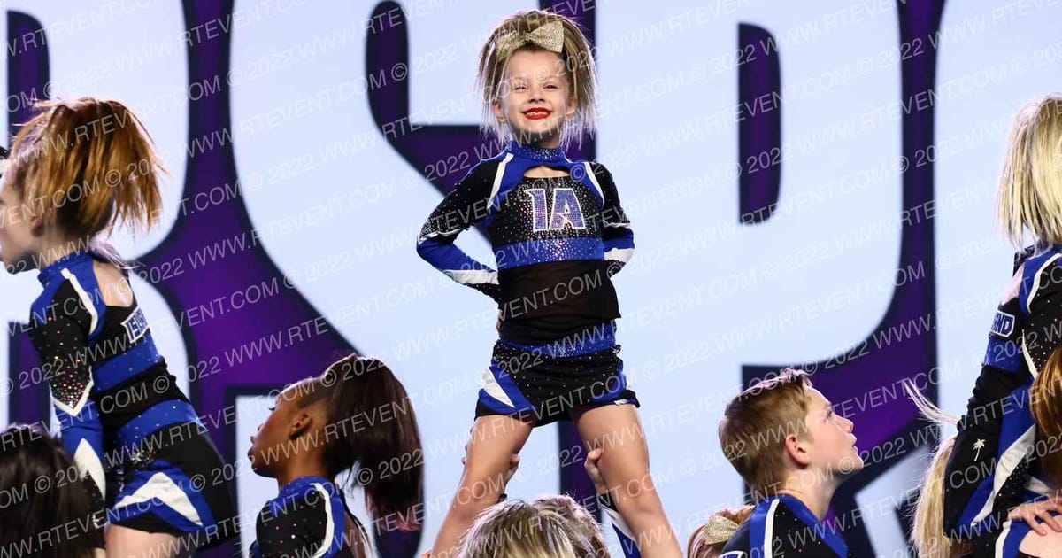 Island Allstars Gold Rush · CHEERSPORT Nationals