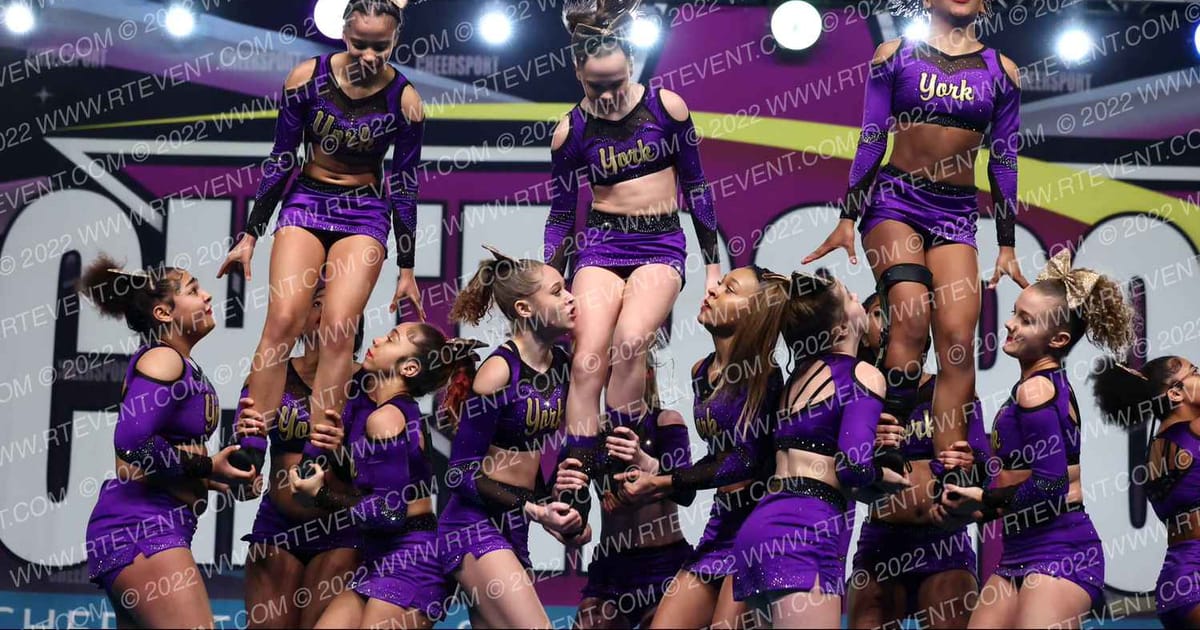York Elite All Stars Lady Onyx · CHEERSPORT Nationals