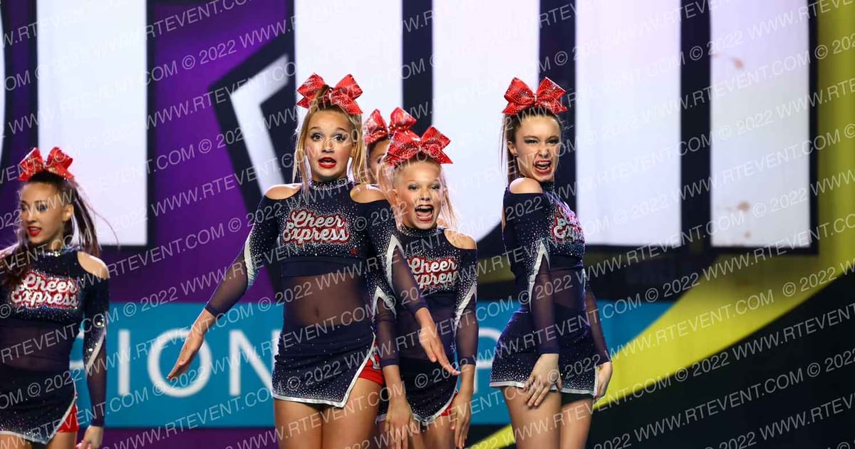 Cheer Express Allstars Bombshells · CHEERSPORT Nationals
