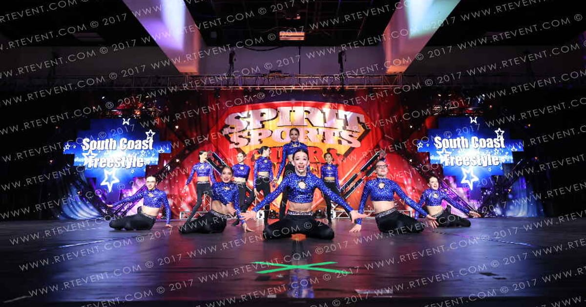 South Coast Freestyle Junior Jazz · Spirit Sports Palm Springs Grand Nationals