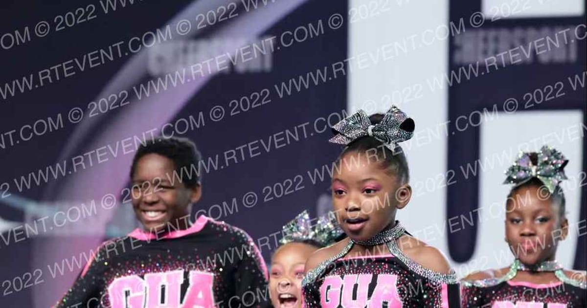 GU Allstars Pink Majesty · CHEERSPORT Nationals