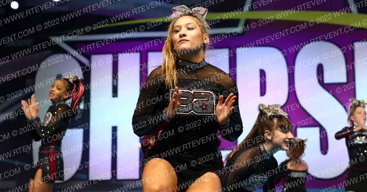 Brandon All-Stars Jacksonville Rose Gold · CHEERSPORT Nationals