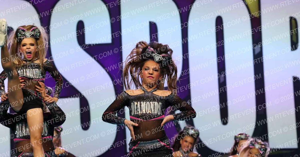 Diamonds All Stars Glitter Girls · CHEERSPORT Nationals