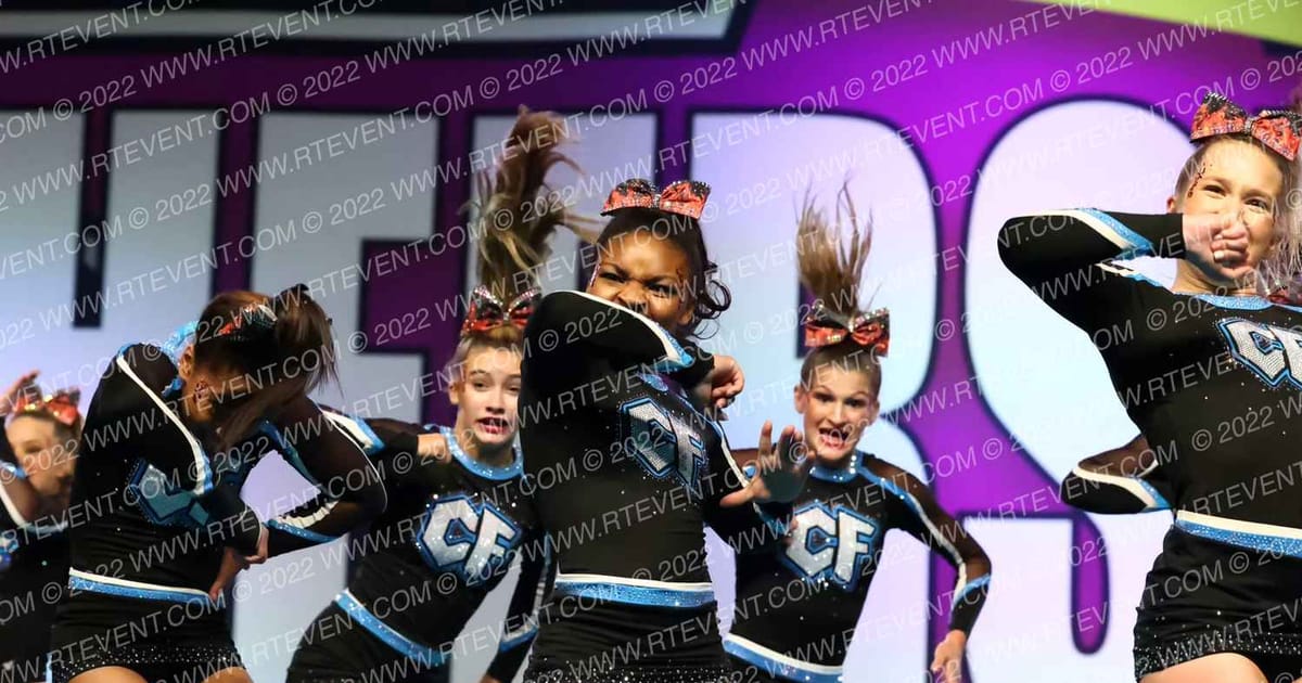 Louisiana Cheer Force Fire · CHEERSPORT Nationals