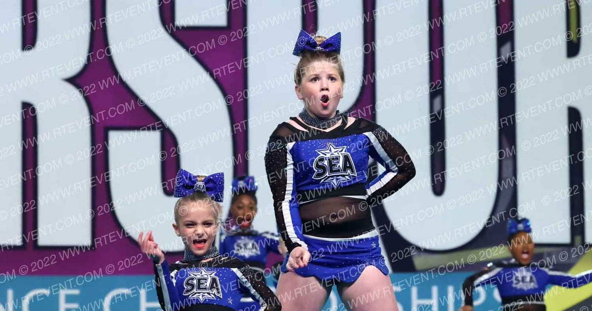 Southern Elite Allstars BLUE F1NS · CHEERSPORT Nationals