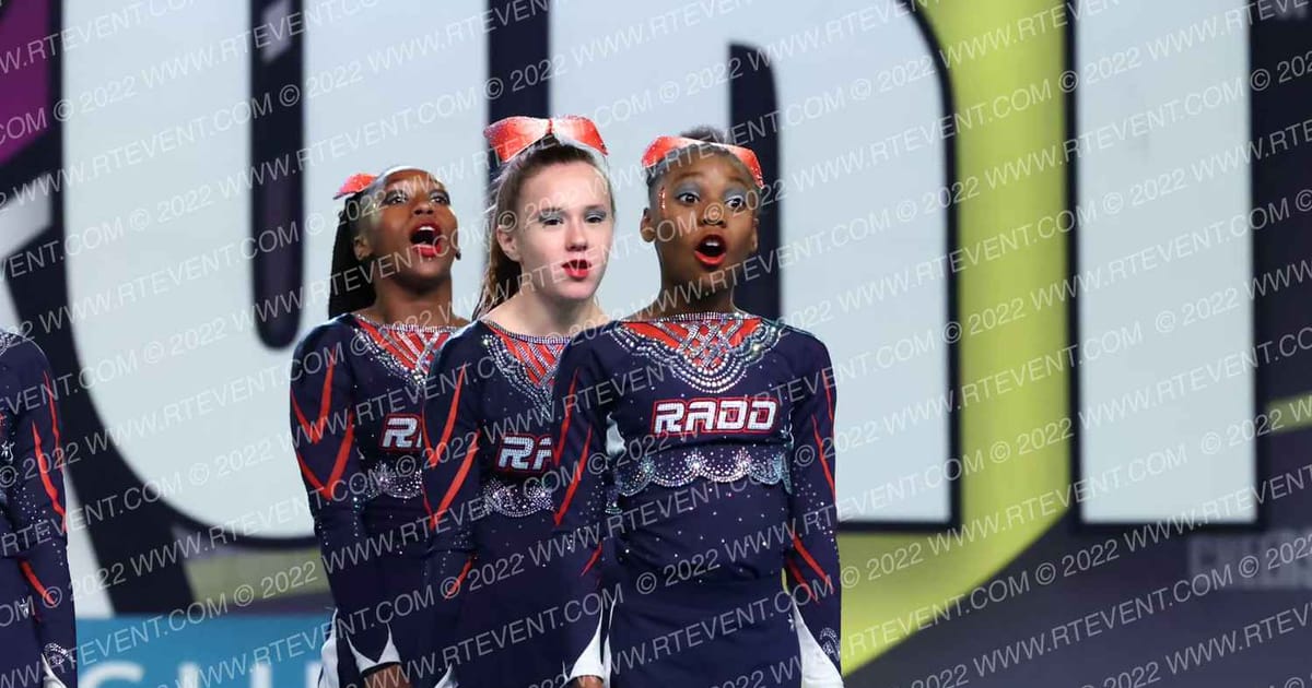 RADD Cheer Black Ice · CHEERSPORT Nationals
