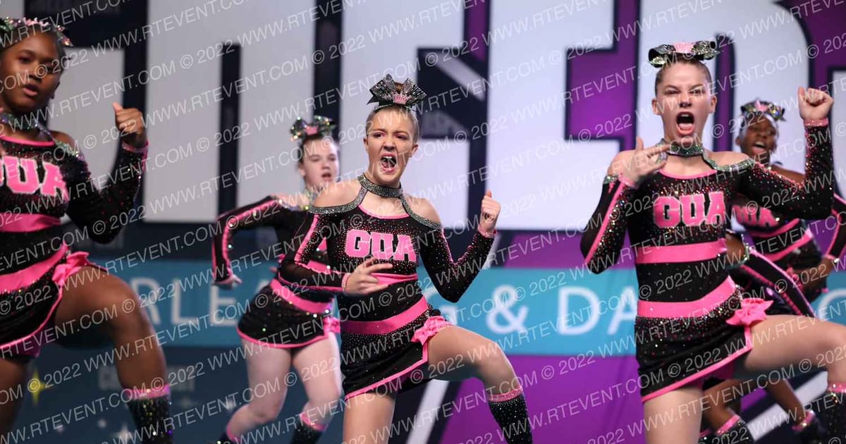 GU Allstars SILVER LINING · CHEERSPORT Nationals