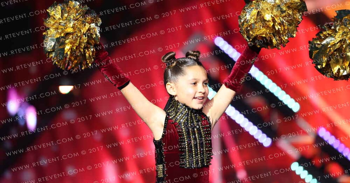 South Coast Freestyle Mini Pom Warrior · Spirit Sports Palm Springs Grand Nationals