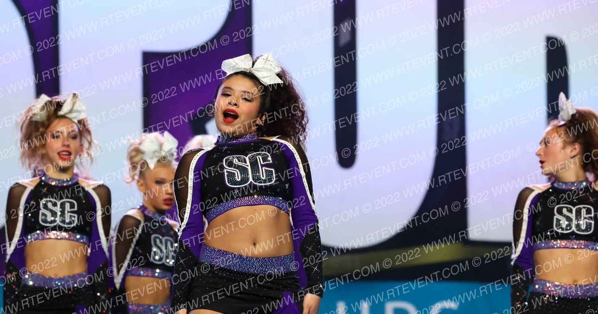 South Coast Cheer Blush · CHEERSPORT Nationals
