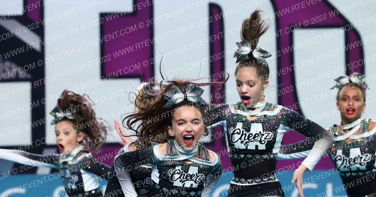 LA Cheerz Allstarz JBJT Jet Black Junior Three · CHEERSPORT Nationals