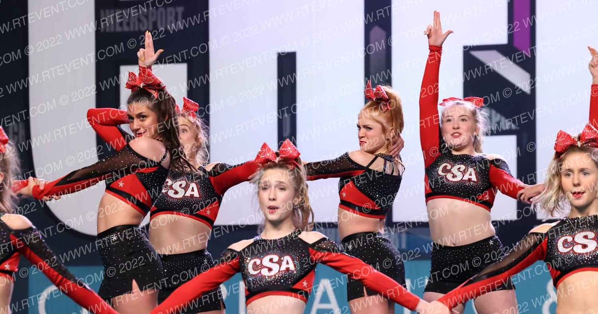 Carolina Spirit Athletics Leopard Sharks · CHEERSPORT Nationals