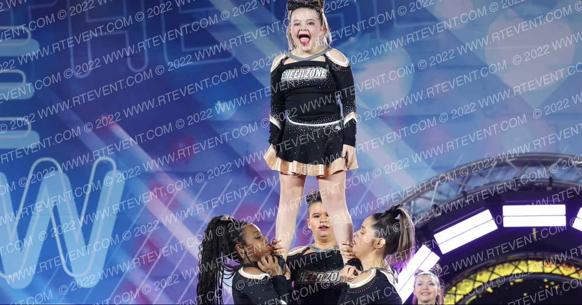 Cheer Zone Athletics Twister · Glow Tour Biloxi
