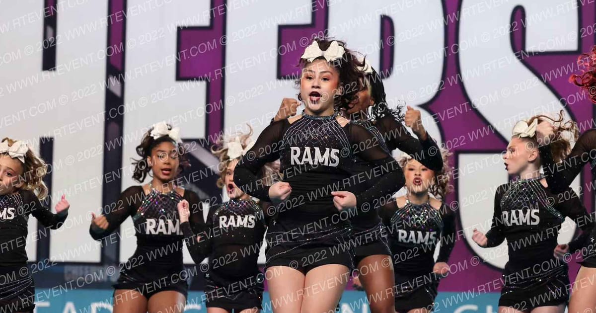 RAMS All Stars ICE · CHEERSPORT Nationals